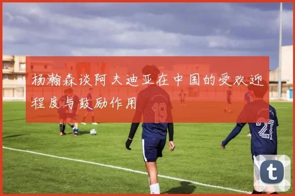 杨瀚森谈阿夫迪亚在中国的受欢迎程度与鼓励作用